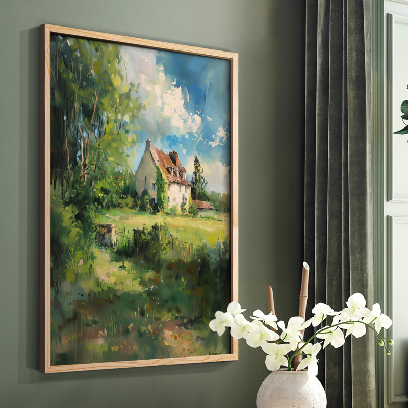 Winston Porter LANDSCAPES Series C -Premium Framed Print -Ready to